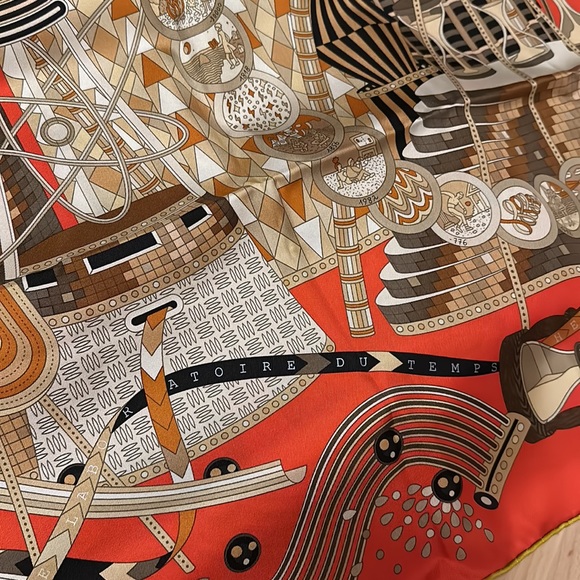 Hermes silk scarf 2012 collection - Picture 7 of 9